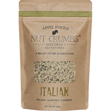 Natural Gluten Free Bread Crumbs Alternative – Italian